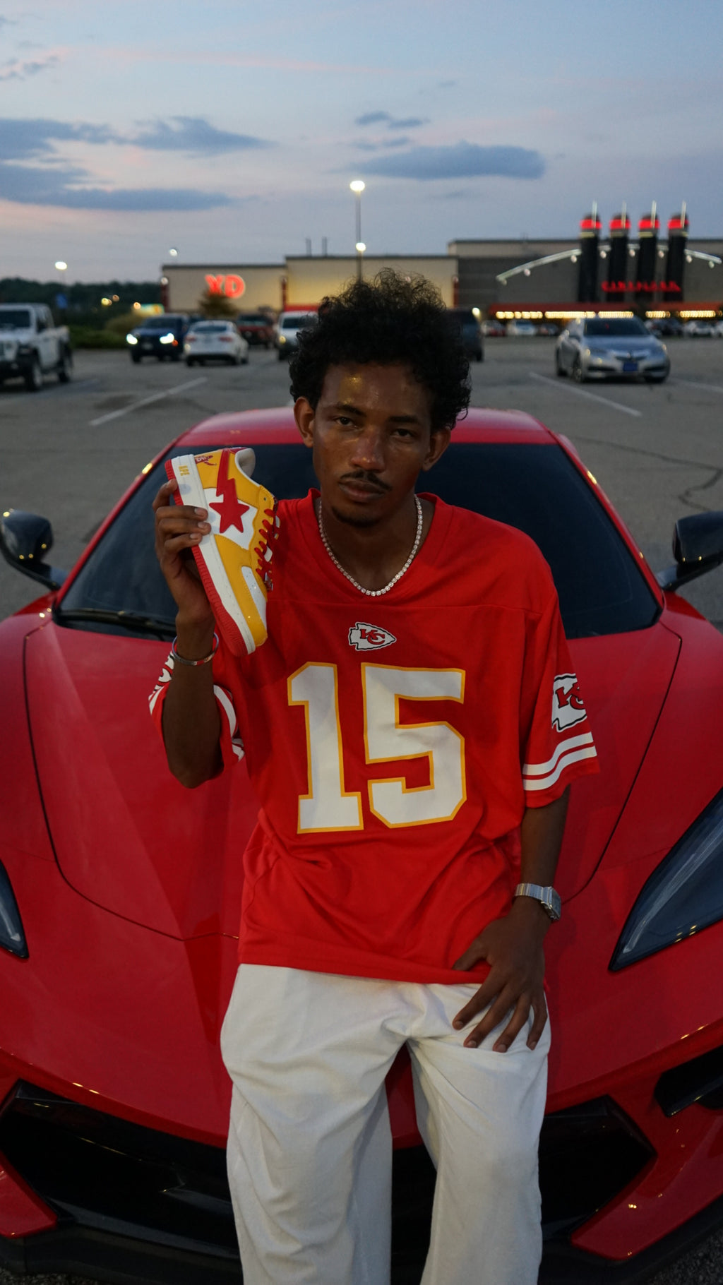 Chiefstaz Custom Kansas City Chiefs Sneakers – Limited Edition Game Day Kicks