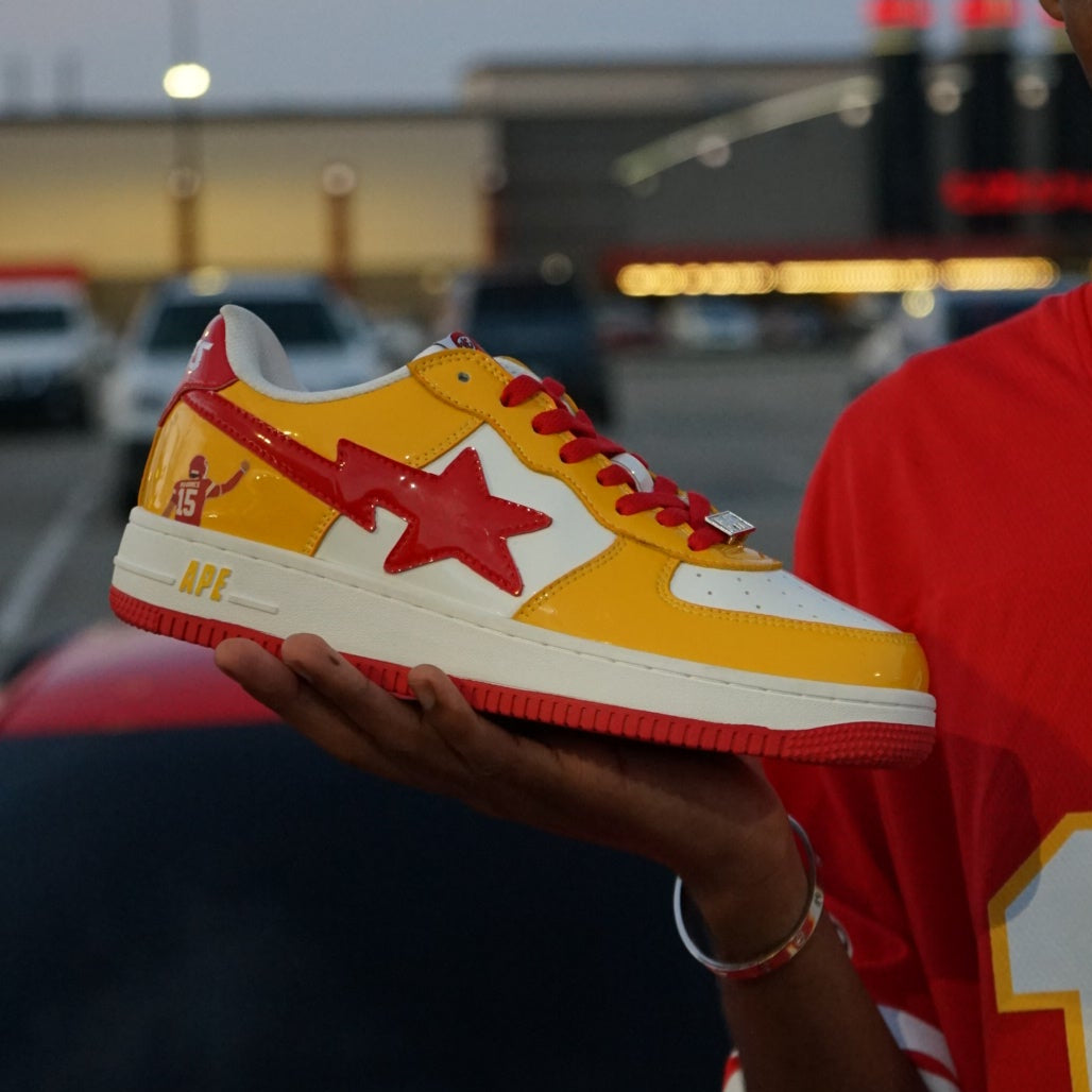 Chiefstaz Custom Kansas City Chiefs Sneakers – Limited Edition Game Day Kicks