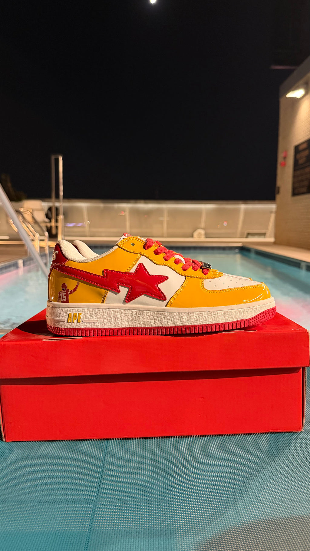 Chiefstaz Custom Kansas City Chiefs Sneakers – Limited Edition Game Day Kicks