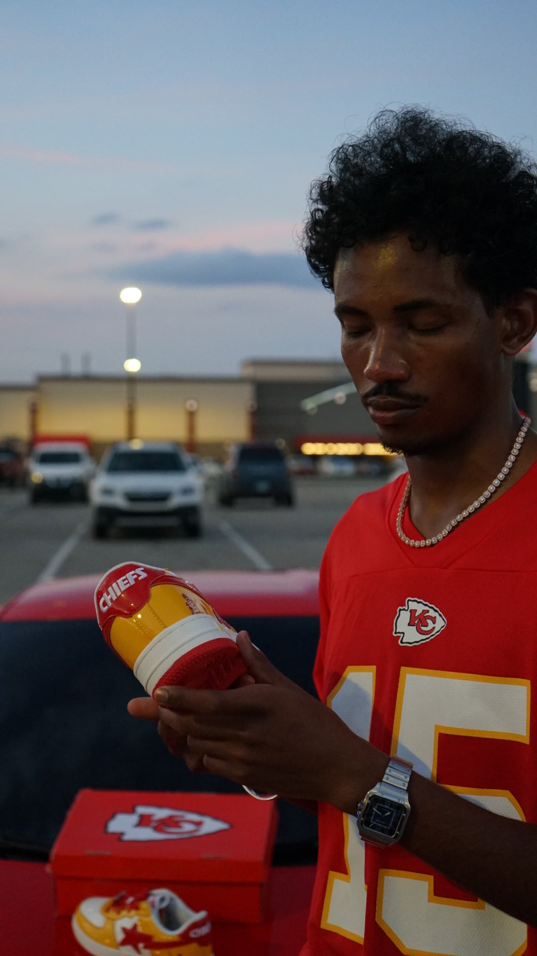 Chiefstaz Custom Kansas City Chiefs Sneakers – Limited Edition Game Day Kicks